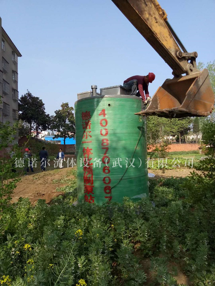 文集鎮(zhèn)污水處理廠管網(wǎng)泵站3