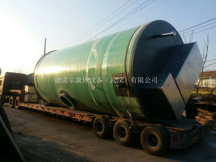 山西壽陽玻璃鋼一體化預制泵站項目
