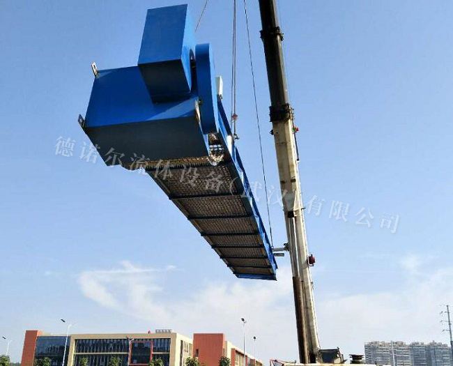 株洲泵站回轉(zhuǎn)式格柵除污機(jī)項(xiàng)目
